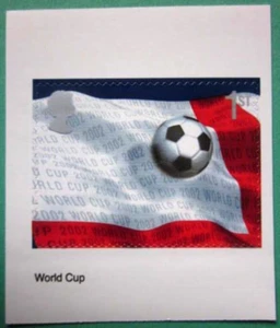 2002 ~ S.G. 2293 ~ WORLD CUP (JAPAN & KOREA) SELF AD'SIVE B'LET STAMP. NHM 00881 - Picture 1 of 2