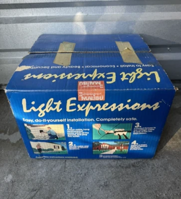 SEALED INTERMATIC MALIBU LX90606T 6 LIGHT Floodlights LIGHT EXPRESSIONS Timer - Image 1 of 4