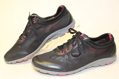 Rockport TruWalk Zero Black Mesh Womens Size 7.5 M 38 Sneakers Shoes V73878 - Image 1 of 4