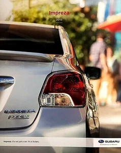 2015 SUBARU IMPREZA—22 PAGE US SALES BROCHURE—2.0i SEDAN + WAGON—NEW NOS - Picture 1 of 1