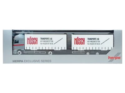 DAF XF SSC Volumen-Hängerzug "Arthur Mösch" (CH), Herpa H0 953184 neu OVP - Bild 1 von 3