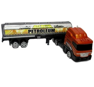 Camión de transporte de gasolina (motor máximo) modelo de camión Motormax marrón - Imagen 1 de 7