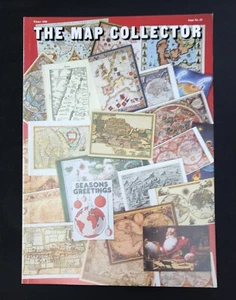 Catalan World Map & The Vinland Map articles in Journal the Map Collector 1990  - Picture 1 of 3