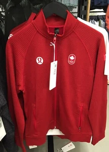 Lululemon Team Canada 2022 Mens Engineered Warmth Jacket Merino Wool Blend L - Picture 1 of 7