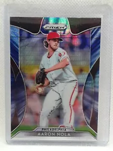 Aaron Nola 2019 Prizm Baseball - #191 BLUE HYPER - Philadelphia Phillies - Bild 1 von 2