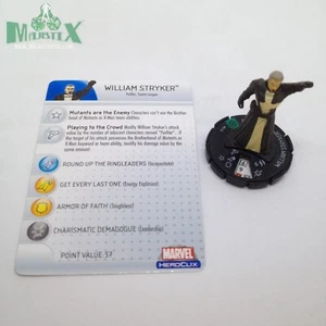 Heroclix Giant Size X-Men set William Stryker #019 Uncommon figure w/card! - Picture 1 of 1