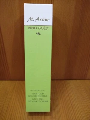NEW M. Asam Vino Gold Intensive Lift Neck and Décolleté Cream 3.38 fl. Oz Sealed - Image 1 of 4