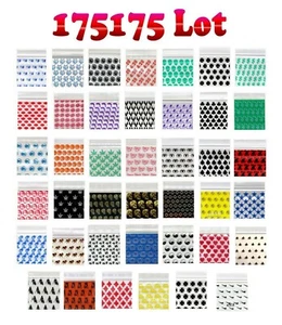 100 175175 LOT APPLE MINI ZIP BAGGIES PINK PANTHER DOLPHIN HEAVY D CROSSES LIPS - Picture 1 of 12