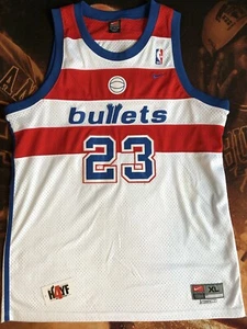 Camiseta deportiva Michael Jordan Bullets Nike Swingman talla XL - Imagen 1 de 12