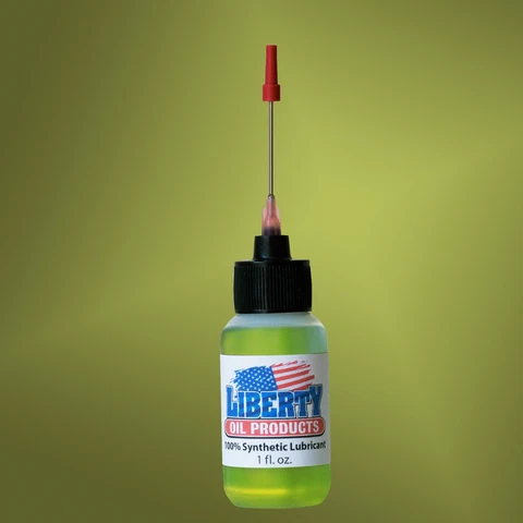 100% Synthetic Oil for lubricating General Electric clocks, plastic safe Cover
