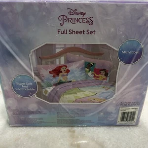 Disney Princess komplettes Lakenset Mädchen Kinder Neu - Bild 1 von 4