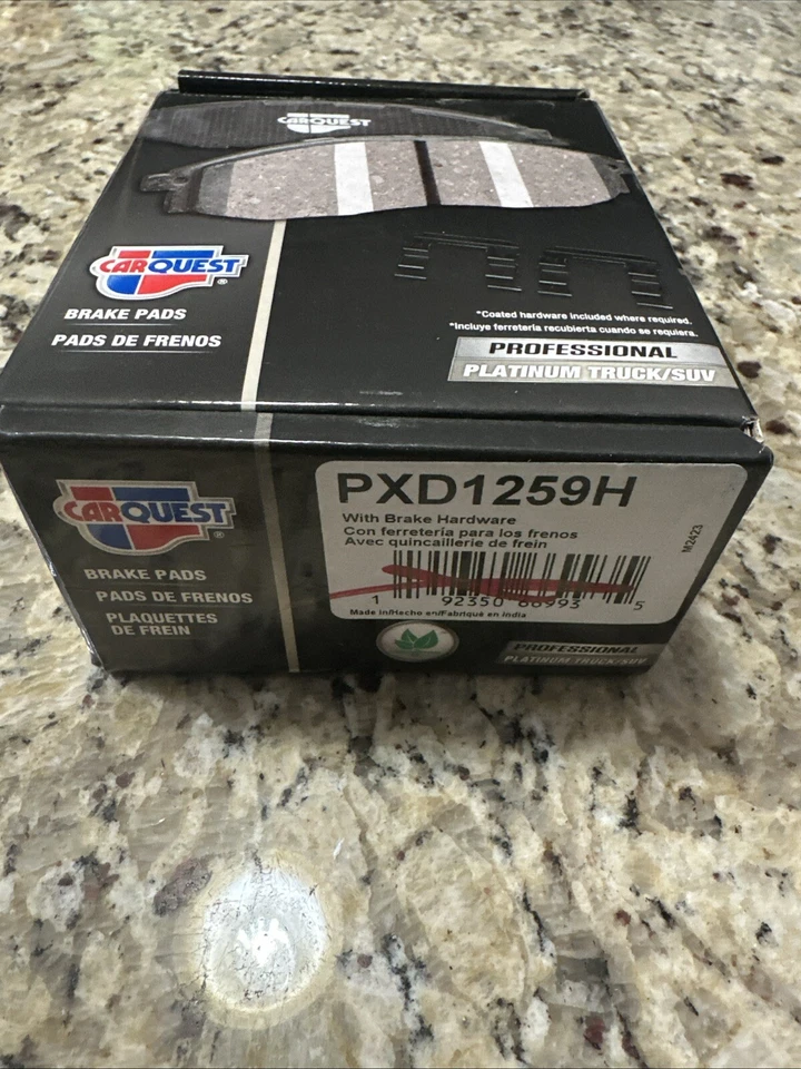 CARQUEST Brakes PXD1259H Professional Platinum  Rear Premium Ceramic Brake Pads - Image 1 of 1