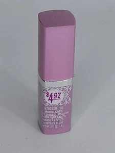 Maybelline Wet Shine Lipcolor Slippery Plum #708 - Picture 1 of 2