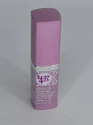 Color de labios Maybelline Wet Shine ciruela resbaladiza #708 Foto 1 de 2