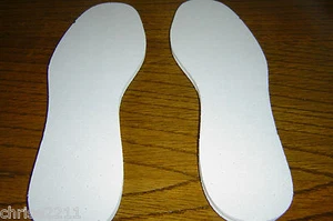 Plantillas cómodas para hombre corte listo con parte superior de rayos suaves tallas 5 - 13 hechas en el Reino Unido - Imagen 1 de 4