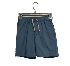 Crewcuts Active Pull On Shorts Boys 10 Drawstring Elastic Waist Pockets Blue - Picture 1 of 8