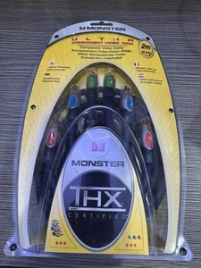 New Monster THX Cable Ultra 1000 Component Video HDTV (6.6 FT) RGB - Brand New! - Picture 1 of 4