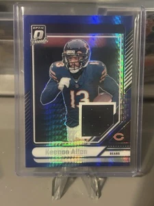 2024 Donruss Optic Football Threads Keenan Allen - Bears - Picture 1 of 2