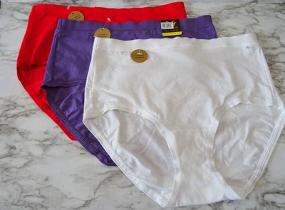 Wacoal 875362# Understated Cotton Full Brief 3-Pack Panties US Size M - Image 1 of 4