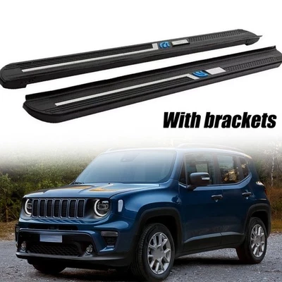 2 piezas estriberas aptas para Jeep Renegade 2015-2026 barras Nerf escalón lateral Foto 1 de 4