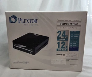 Plextor PX-880U Muzyka CD DVD Audio i wideo Writer dla Windows DARMOWA WYSYŁKA - Zdjęcie 1 z 7