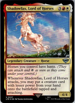 Magic | LTR | Shadowfax, Lord of Horses | 227 | Foil | NM - Image 1 of 2