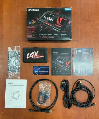 AVerMedia LGX Live Gamer Extreme GC550 Capture Device Bundle | C838 - Image 1 of 4
