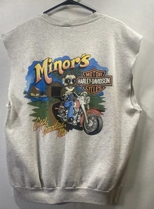 Harley Rules 1996 sudadera sin mangas menores Harley Davidson Cape Girardeau L - Imagen 1 de 11