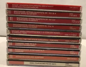 Lot 10 Classical CDs Klemperer Muti Tate… All EMI Japan - Picture 1 of 14