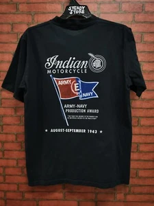 VINTAGE INDIAN MOTORCYCLE BY TOYO ENTERPRISE SUGAR CANE JAPAN MEN T SHIRT M - Picture 1 of 10
