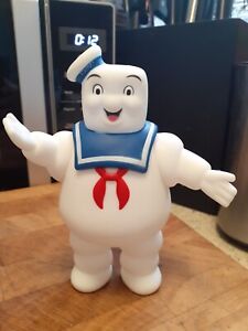 VINTAGE GHOSTBUSTERS STAYPUFT MARSHMALLOW MAN FIGURE. 5.5" TALL. NO MAKERS MARKS