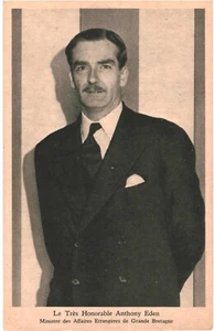 CPA Carte Postale Royaume Uni Anthony Eden Ministre des affaires étrangères VM - Foto 1 di 2