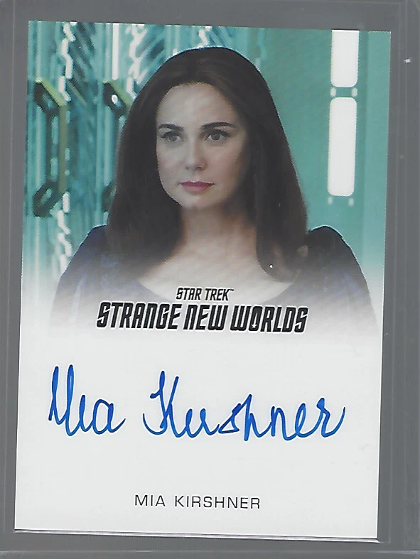 Star Trek Strange New Worlds Season 2 Mia Kirshner (Full Bleed) Autograph - Bild 1 von 1