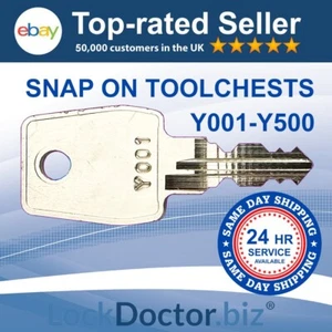 Replacement Snap-On Toolbox ToolChest Keys Y001 to Y500 | FREE SHIPPING (RM48) - Picture 1 of 13