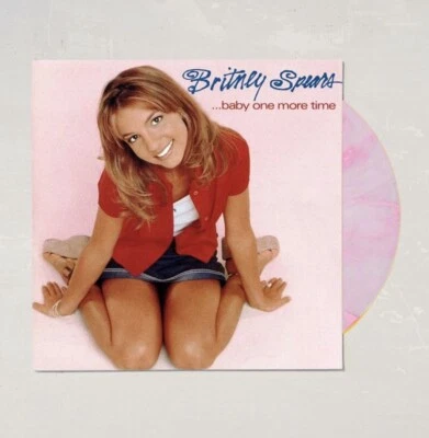 Britney Spears - Baby One More Time Pink Splatter  Vinyl - Brand New & Sealed! - Image 1 of 4
