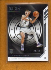 Christian Braun 2022-23 Panini Noir Rookies Association Edition RC #154 /99