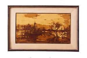 Casa de campo estilo vintage decoración del hogar estilo rústico chapa de madera - Imagen 1 de 12