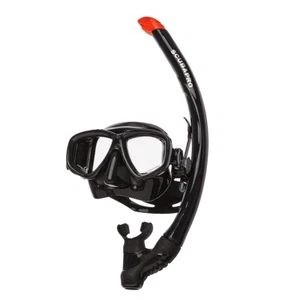 Scubapro Ecco Msk con Paquete de Snorkel Seco Snorkel Buceo Set NEGRO - Imagen 1 de 1