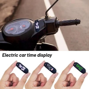 Electric Bicycle Time Display Electronic Watch for Bike Motorcycle with St D4P7 - Imagen 1 de 17