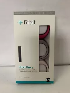 Fitbit Flex 2 Banda de Accesorios Clásicos Paquete de 3 Grande L FB161AB3PKL Rosa Lavanda - Imagen 1 de 6