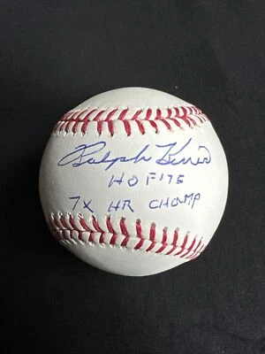 RALPH KINER signed Baseball HOF 1975 7x HR CHAMP  JSA Certified - Image 1 of 2