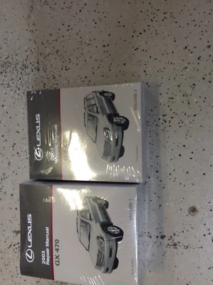 2003 Lexus GX470 GX 470 Service Shop Workshop Repair Manual Set New - Image 1 of 2