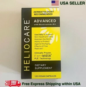 Heliocare Advanced with Nicotinamide B3 Skin Health 120 Capsules Exp 04/2026