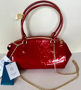 LOUIS VUITTON Sherwood PM Shoulder HANDBAG PURSE M91494 Vernis Patent leather - Picture 1 of 18