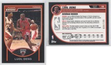 2007-08 Bowman Draft Picks & Stars Chrome Black Refractor /199 Luol Deng #19