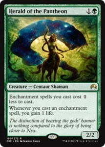 MTG - HERALD OF THE PANTHEON - Magic Origins (R) - Picture 1 of 1