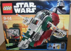 Lego Star Wars 8097 Slave 1 / Slave I mit Figuren Anleitung OVP 100% komplett - Bild 1 von 3