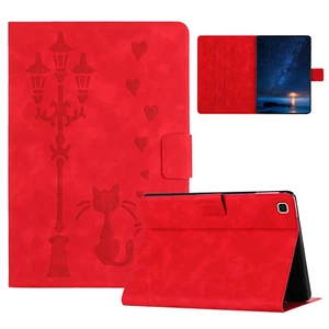Tablet Case [Select Model] - Leather Flip Case Protective Cover with Stand O01XX - Picture 1 of 49