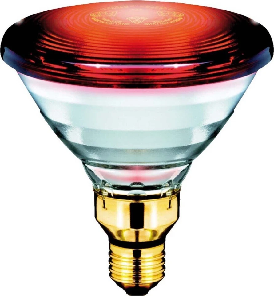 Philips Lighting InfraRed Healthcare Heat Incandescent PAR38 IR 150W E27 230V Wärmelampe - Rot