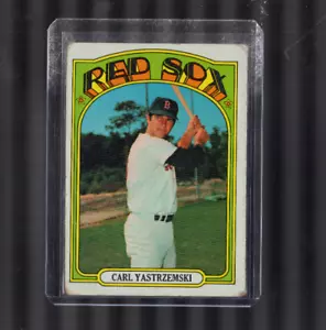 1972 Topps Carl Yastrzemski Boston Red Sox #37 ⭐️👀⭐️Original - Picture 1 of 2